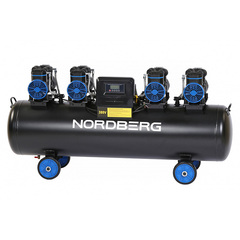 NORDBERG (NCEO200/1000) Компрессор безмасляный 380 В, ресивер 200 л, 1000 л/мин
