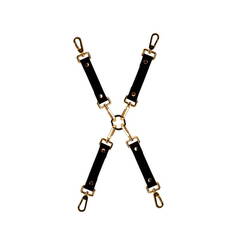 UPKO Крестовина Bondage Boutique Leather Hogtie для наручников и поножей