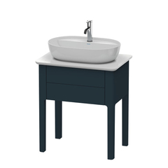 Duravit Luv LU956009898 База напольная, 743x688x450, 1 выдв.ящик, цвет темно-синий шелковисто-матовый фото