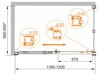 Cezares ANIMA-W-AH-1-120/90-P-CR Душевой уголок, цвет: хром