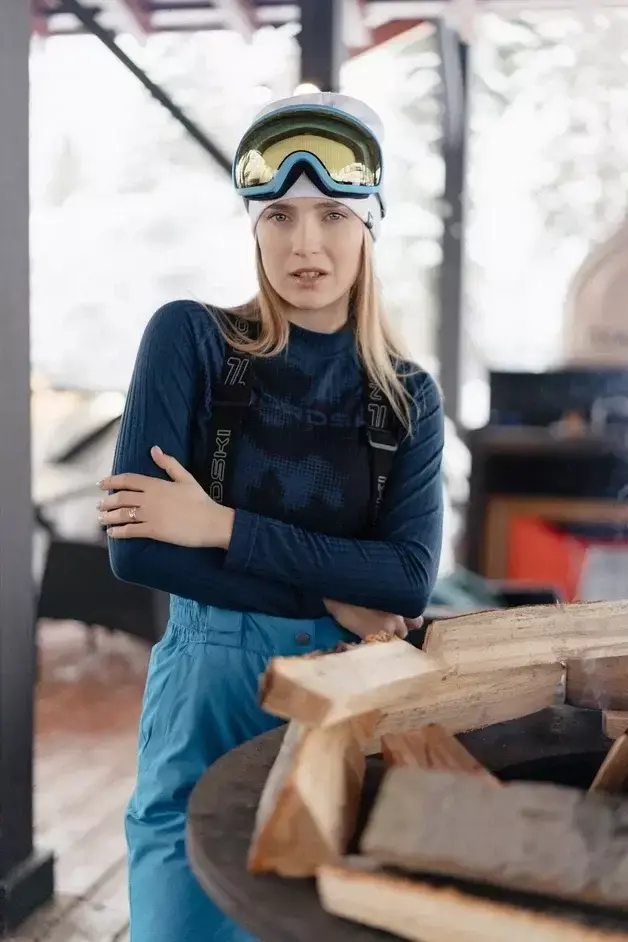 Женский комплект спортивного термобелья Nordski Light ocean - 11