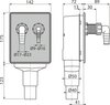 Alcaplast APS6 Сифон для стиральной машины под штукатурку для DN40 и DN50, нержавеющая сталь
