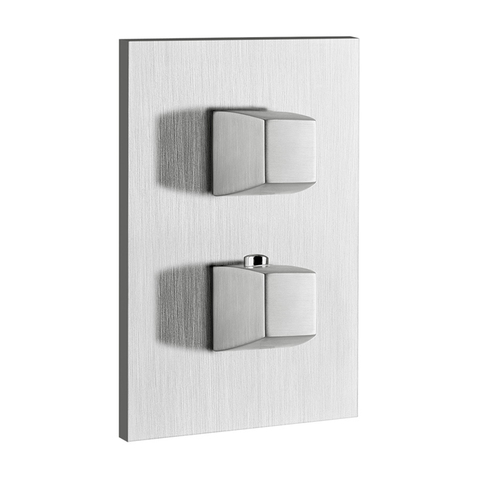 Gessi Mimi 31292#031 Внешняя часть термостатического смесителя с подключением на 3/4”, 1 выход, цвет: хром