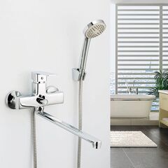 Смеситель для ванны, Frud, с картриджем, хром, R22131