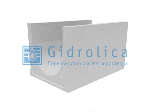 Лоток водоотводный бетонный коробчатый (СО-500мм), с уклоном 0,5% КUу 100.65(50).60(51) - BGU-XL, № 30