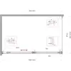 BelBagno SOFT_CLOSE-1-AH-1-160/100-C-GM Душевой уголок