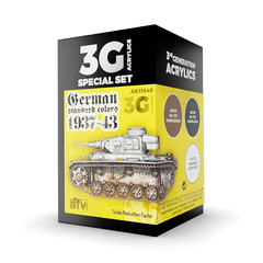 Набор красок AK Interactive German Standard Colors 37-43 Set 3G, 3 краски