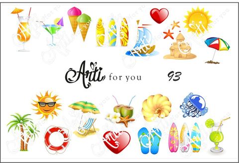 Слайдер наклейки Arti for you 93 купить за 100&nbsp;руб