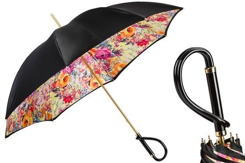 Зонт-трость Pasotti Beautiful Flowered Umbrella, Double Cloth, Италия.