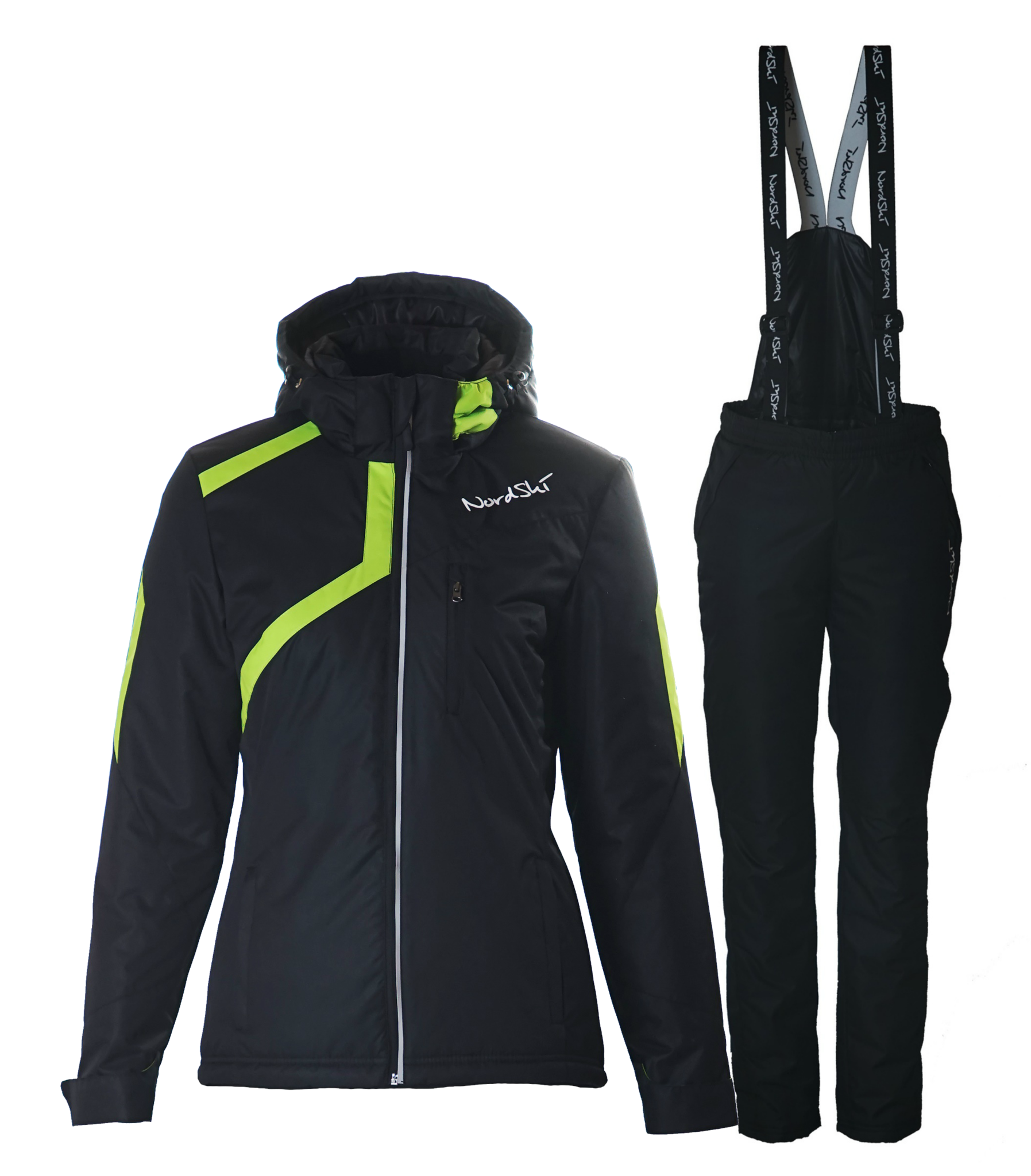 NORDSKI PREMIUM ACTIVE женский утепленный лыжный костюм черный - 3