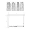 Vincea Slim VSR-6SL9012CL Душевой уголок 120x90 см, профиль хром, стекло прозрачное