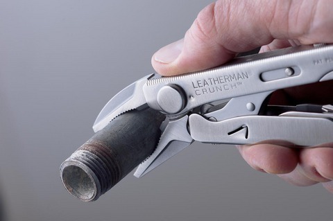 Мультитул Leatherman Crunch 100 mm, 15 функций, серебристый (68010181N)