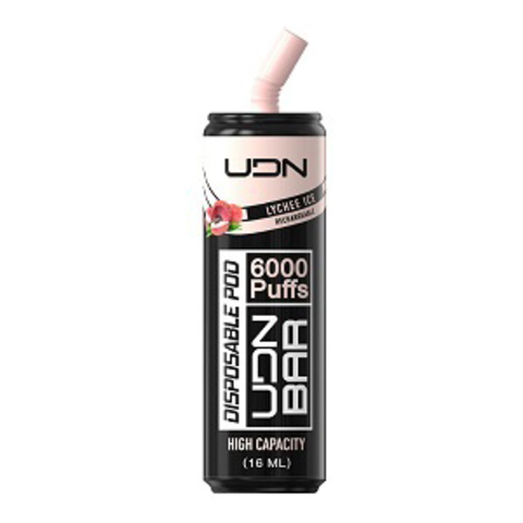 UDN BAR 6000 Личи Лёд - Lychee Ice