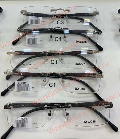 Dacchi D33362 оправа металлическая мужская