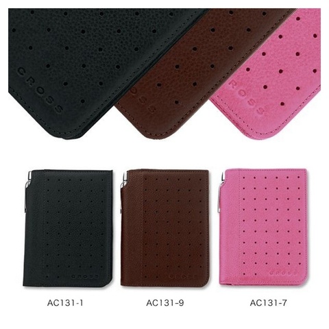 Кожаная записная книжка Cross Jotter, Autocross Leather Collection ™, Black (AC131-1)