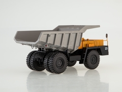BELAZ-7522 Dump truck early orange-gray 1:43 Dealer models BELAZ