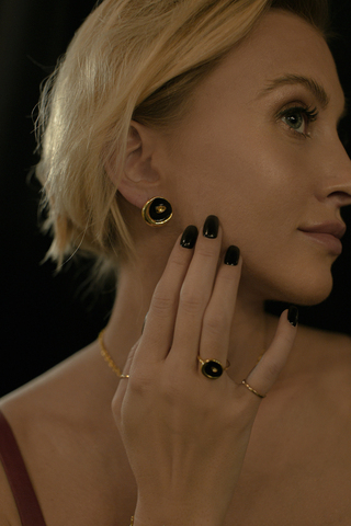 Кольцо Маанена, серебро 925, позолота 18k 4