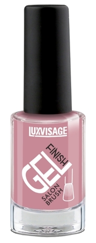 Gel finish Лак для ногтей тон 37серо-лиловый 9г Lux Visage — фото 3