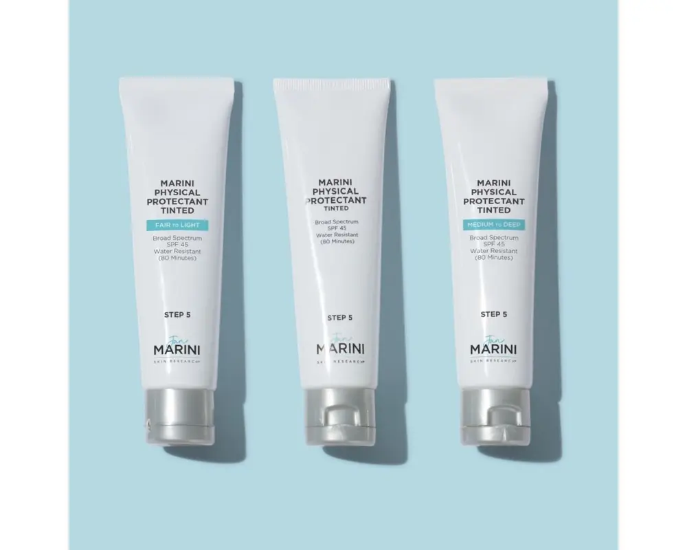 JAN MARINI PHYSICAL PROTECTANT SPF45 (tinted LIGHT) Солнцезащитный крем с тональным эффектом с SPF 45
