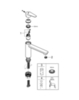 GROHE BauEdge 31693000 Смеситель для мойки