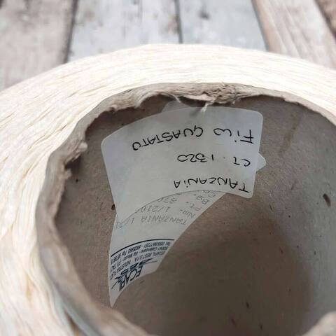 Ленточный хлопок ECAFIL / TANZANIA 210 светло-бежевый