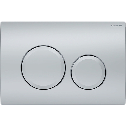 Geberit Delta 115.127.46.1 Смывная клавиша, для двойного смыва, матовый хром