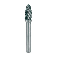 Бор-фреза твердосплавная F(RBF) 10,0x20x60x6мм HM H-Tools 116032HT