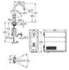GROHE Blue Home 31455DC0 Смеситель для мойки с охлаждением, газированием, фильтром
