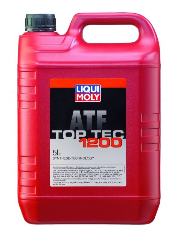 Масло трансмиссионное Liqui Moly Top Tec ATF 1200 hc-синтетическое 5л