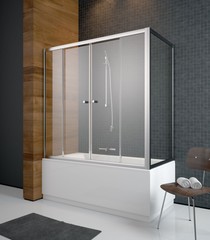 Radaway Vesta DWD+S 204080-01 Шторка на борт ванны фото