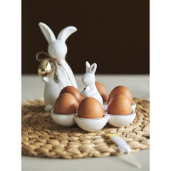 Подставка для яиц easter bunny из коллекции essential, 17х17x12,5 см