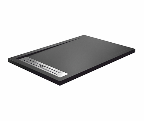 WasserKRAFT Abens 20T07 Душевой поддон, цвет: чёрный