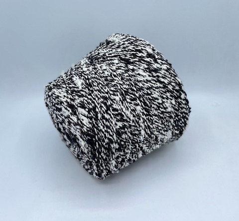 Zegna Baruffa (пр.Италия), art-Pony 140м/100гр. 93% Меринос 7% Полиамид , цвет-Черно-белый, арт.28212
