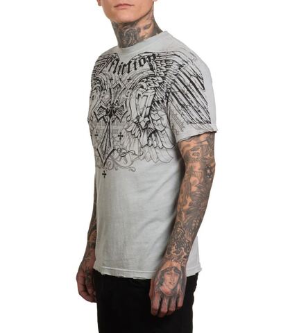 Affliction | Футболка мужская Dark Attack Tee A27159 слева