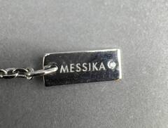 Двойное колье Messika, качество white/rose VGOLD с двигающимися цирконами