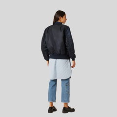 Бомбер Alpha Industries MA-1 Replica Blue (Синий)
