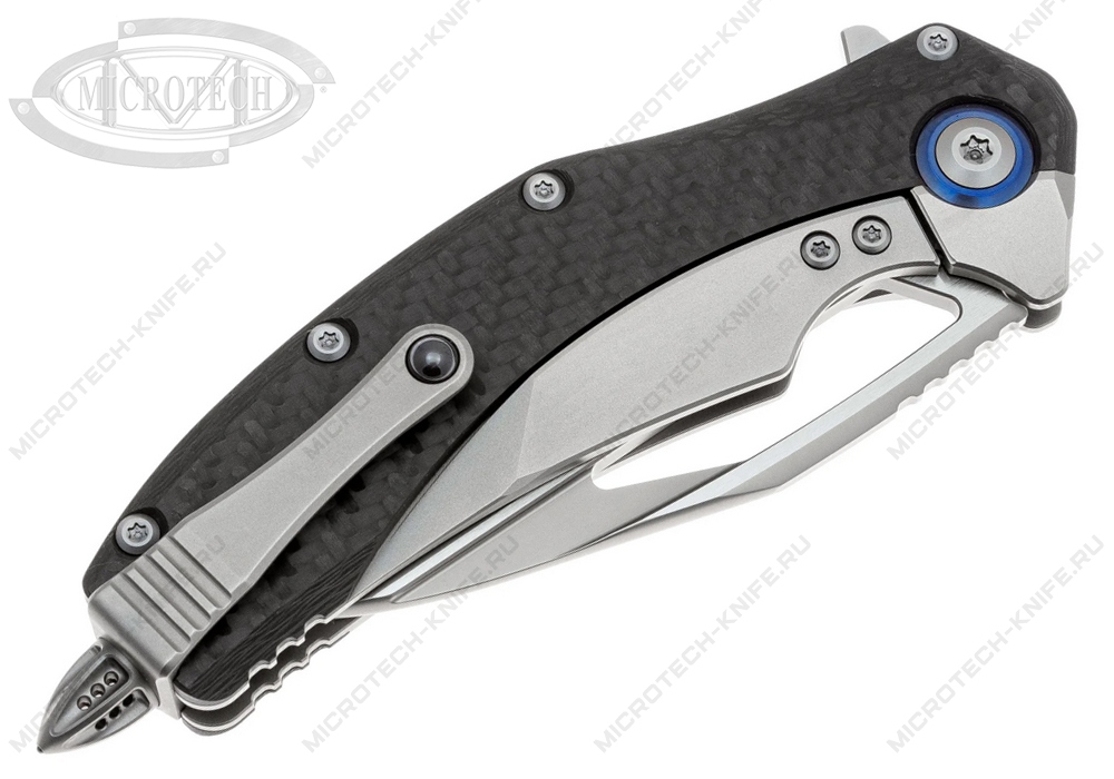 Нож Microtech Matrix 165C-7CFTI Titanium CF BeadBlast
