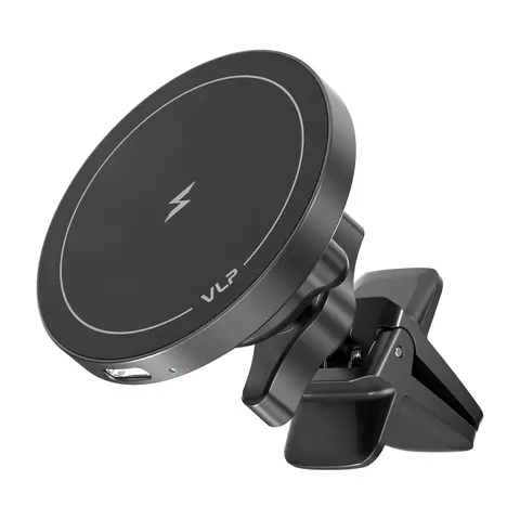 Автомобильный держатель VLP LITE Snap Charge Qi2 MagSafe, черный