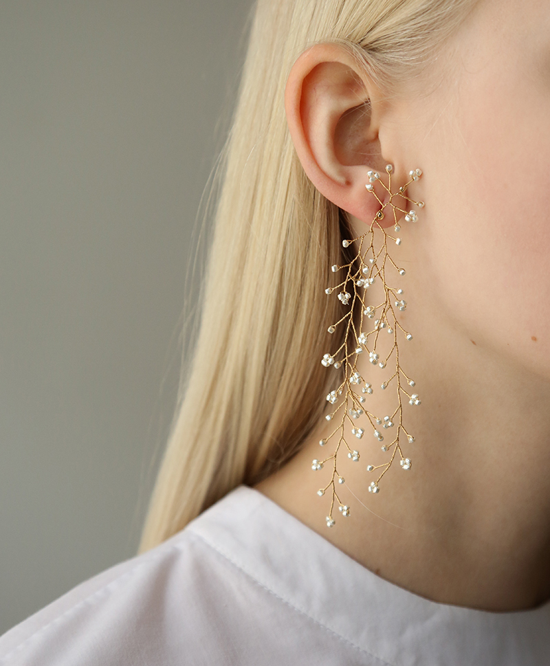 Серьги Baby's Breath