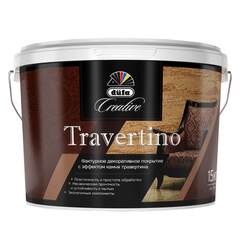 Эффект травертина Dufa Creative Travertino / Дюфа Креатив Травертино