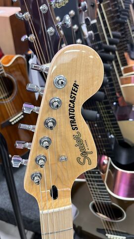 FENDER SQUIER Affinity Stratocaster FMT HSS MN SSB электрогитара, цвет санберст