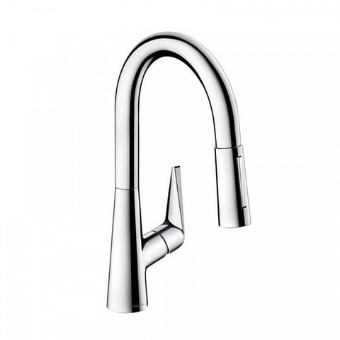 Hansgrohe Talis M51 72815000 Смеситель для кухни с выдвижным изливом и лейкой