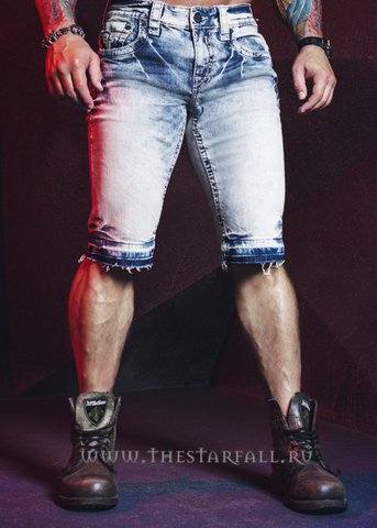 Rock Revival | Шорты джинсовые мужские RAND H403 SHORTS TJ1629H403 перед