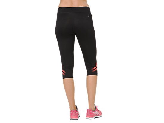 Asics Icon Knee Tight тайтсы беговые женские черные - 2