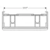 Geberit Smyle Square 500.356.00.1 Тумба под раковину 118.4x61.7x47см, Белый / Высокоглянцевое покрытие