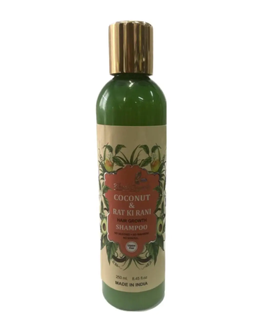 Шампунь с Кокосовым молоком и Жасмином / Coconut Rat Ki Rani / Khadi Organic, 250 мл