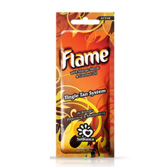Flame с 20-компонентным бронзатором, тингл-эффектом саше 15 мл