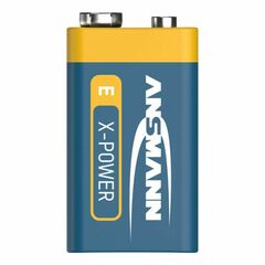 Батарейка X-POWER Крона Е/ANSMANN 9V - 1 шт