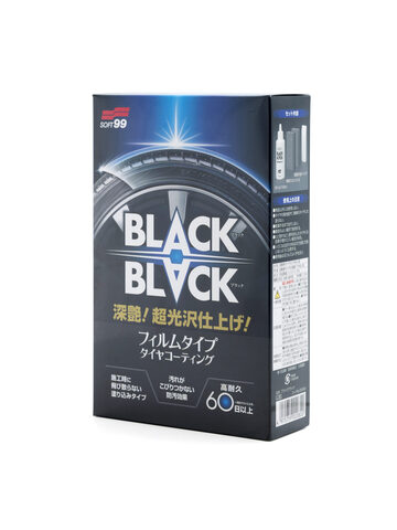 SOFT99 Покрытие для шин Black Black, 110 мл