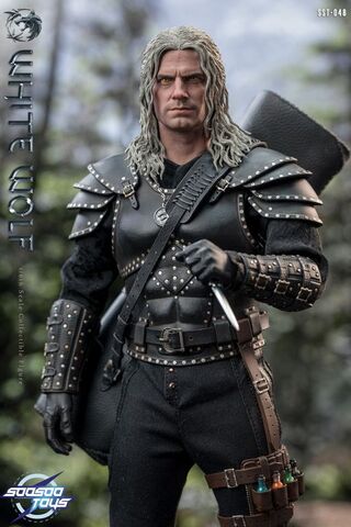Фигурка Геральт Белый Волк масштаб 1/6 сериал Ведьмак